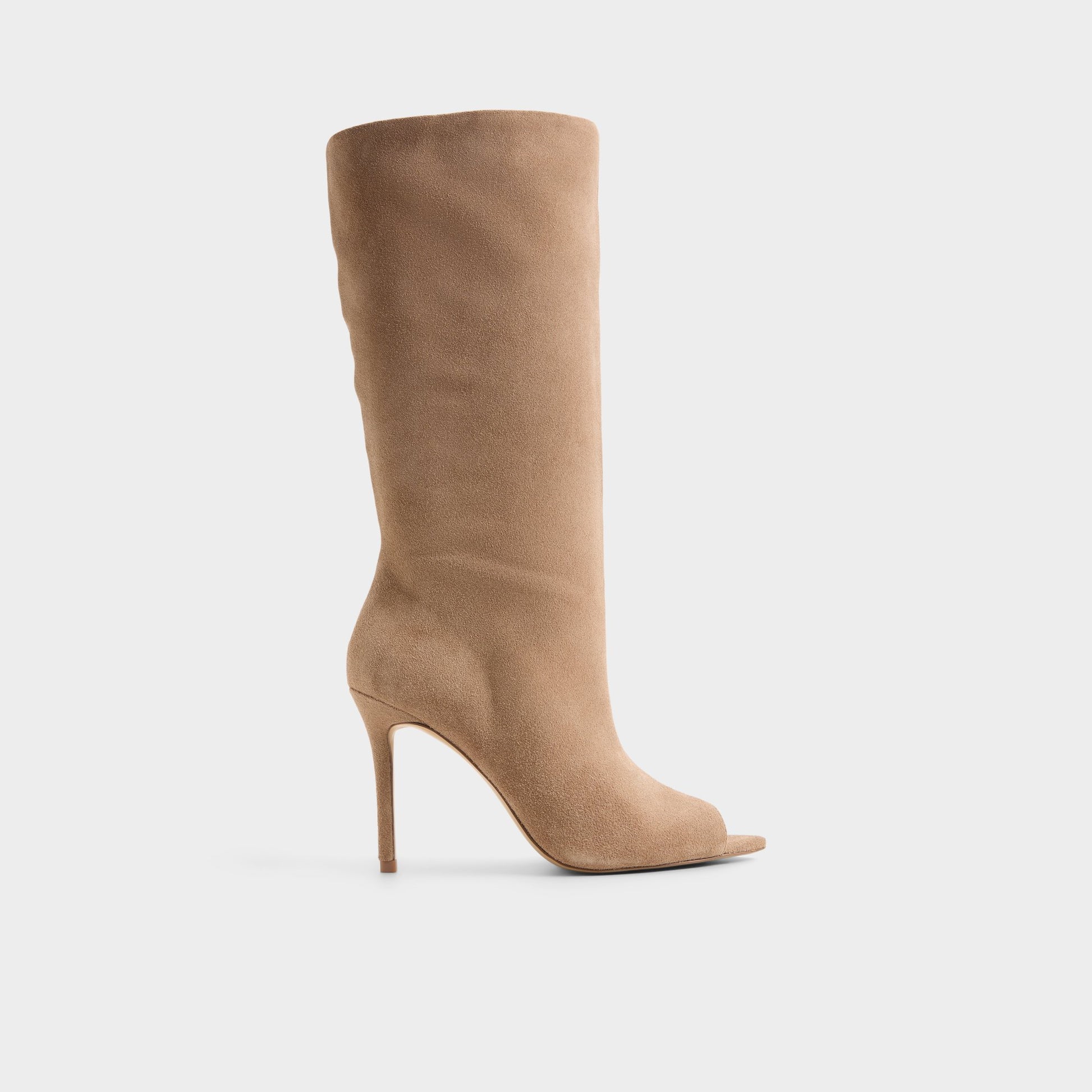 Main View of Taupe Zohey Mid-calf boot for Womens