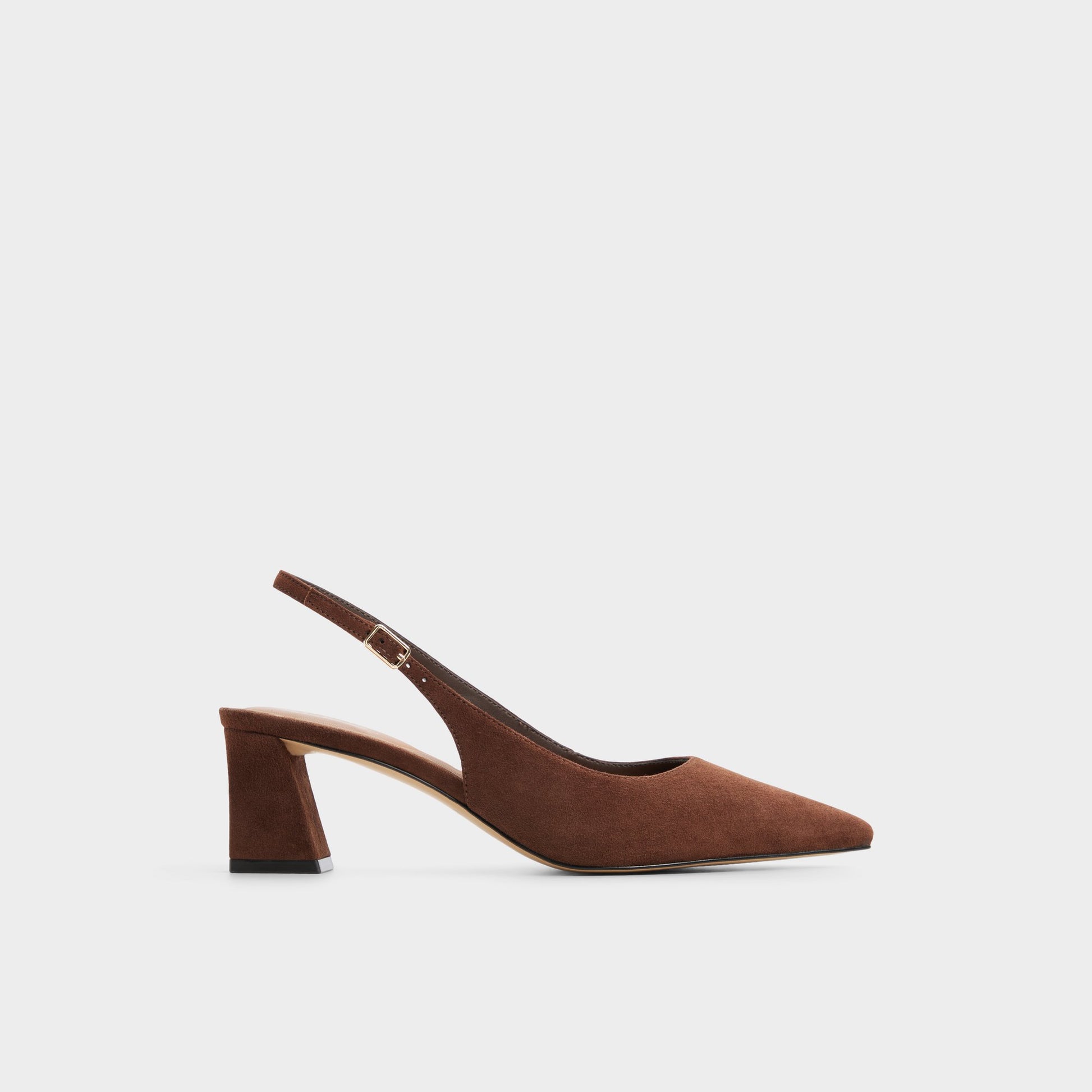 Main View of Dark brown Alicieaa Slingback heel for Womens
