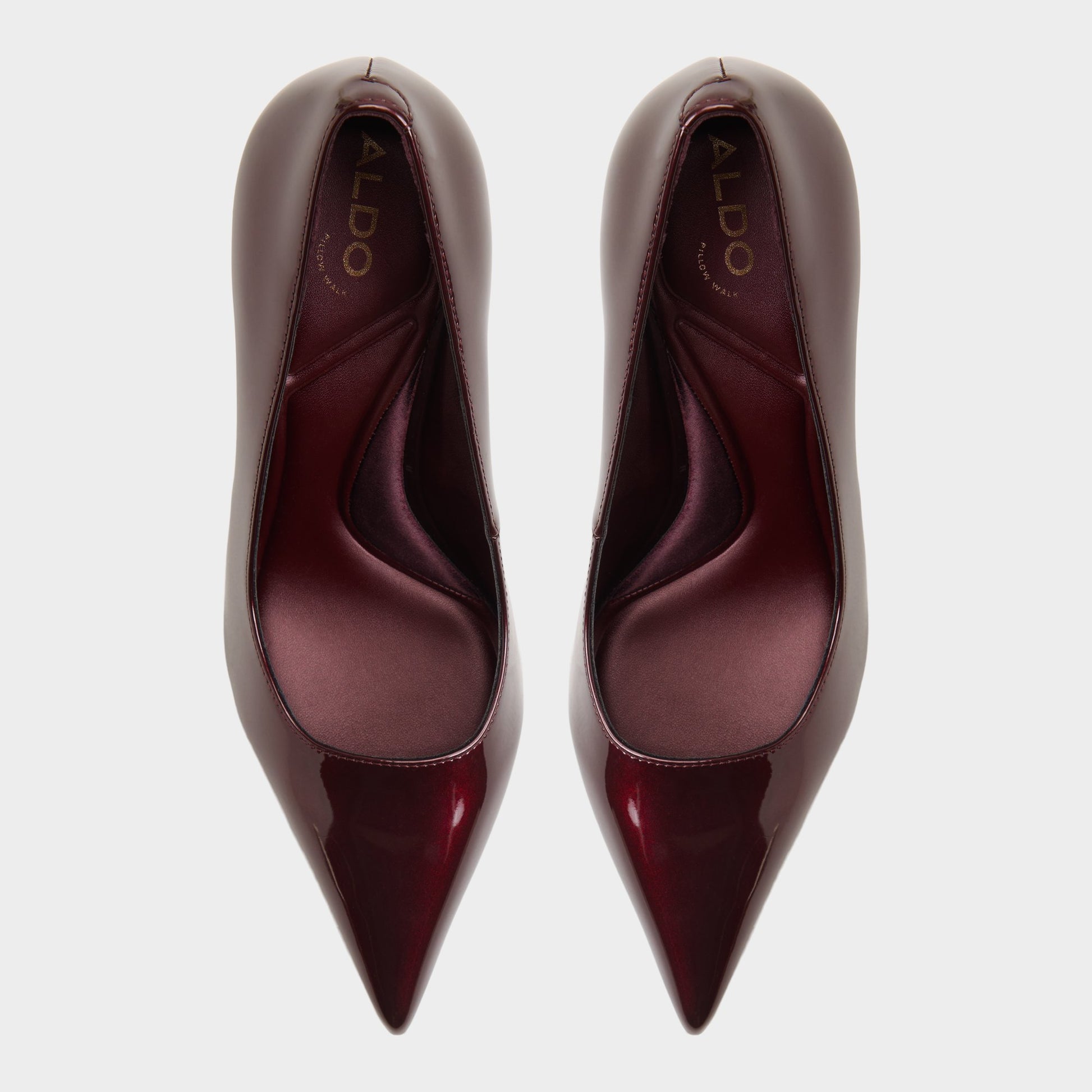 Top-down view of the Dark brown Somaya Pump