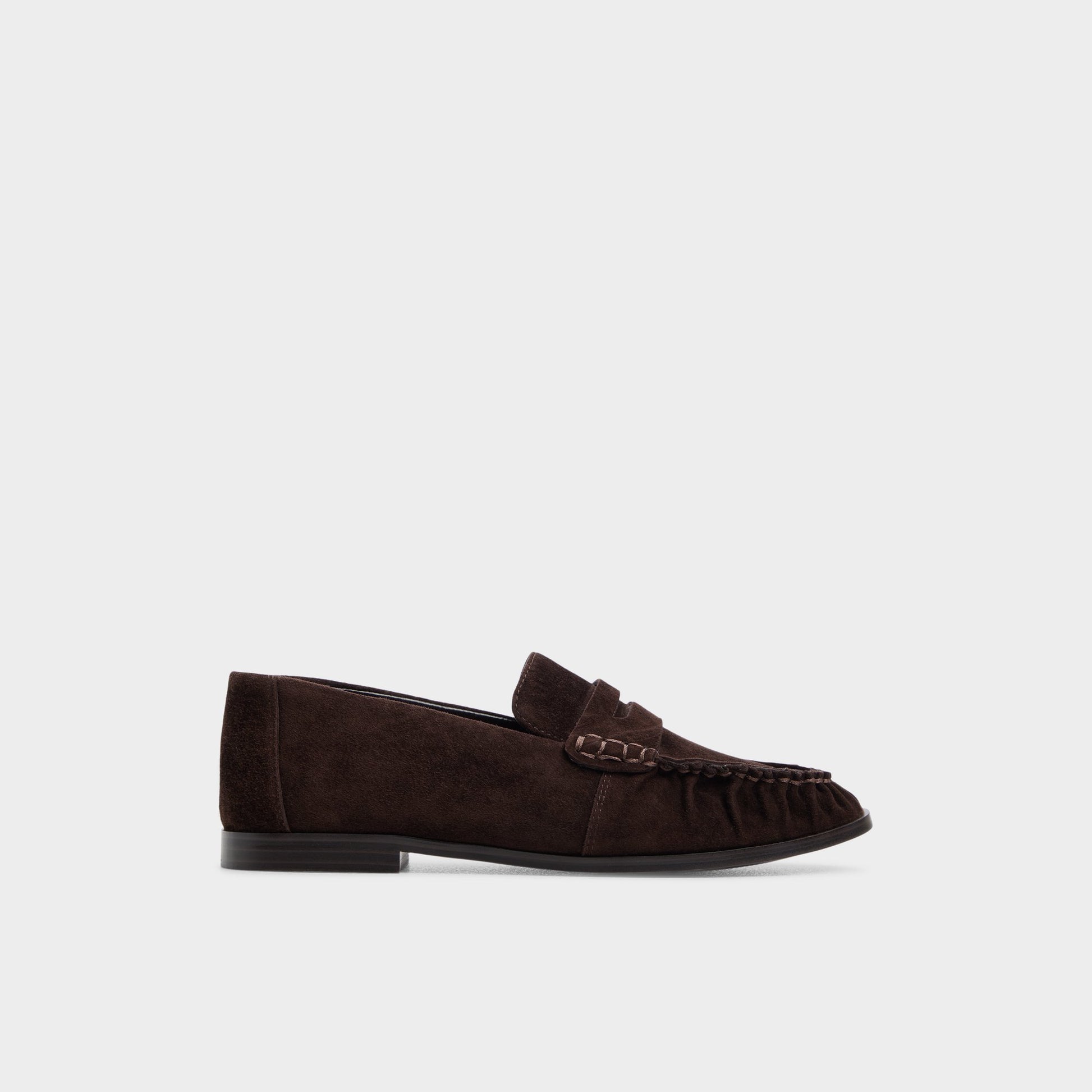 Main View of Dark brown Veviane Loafer for Womens