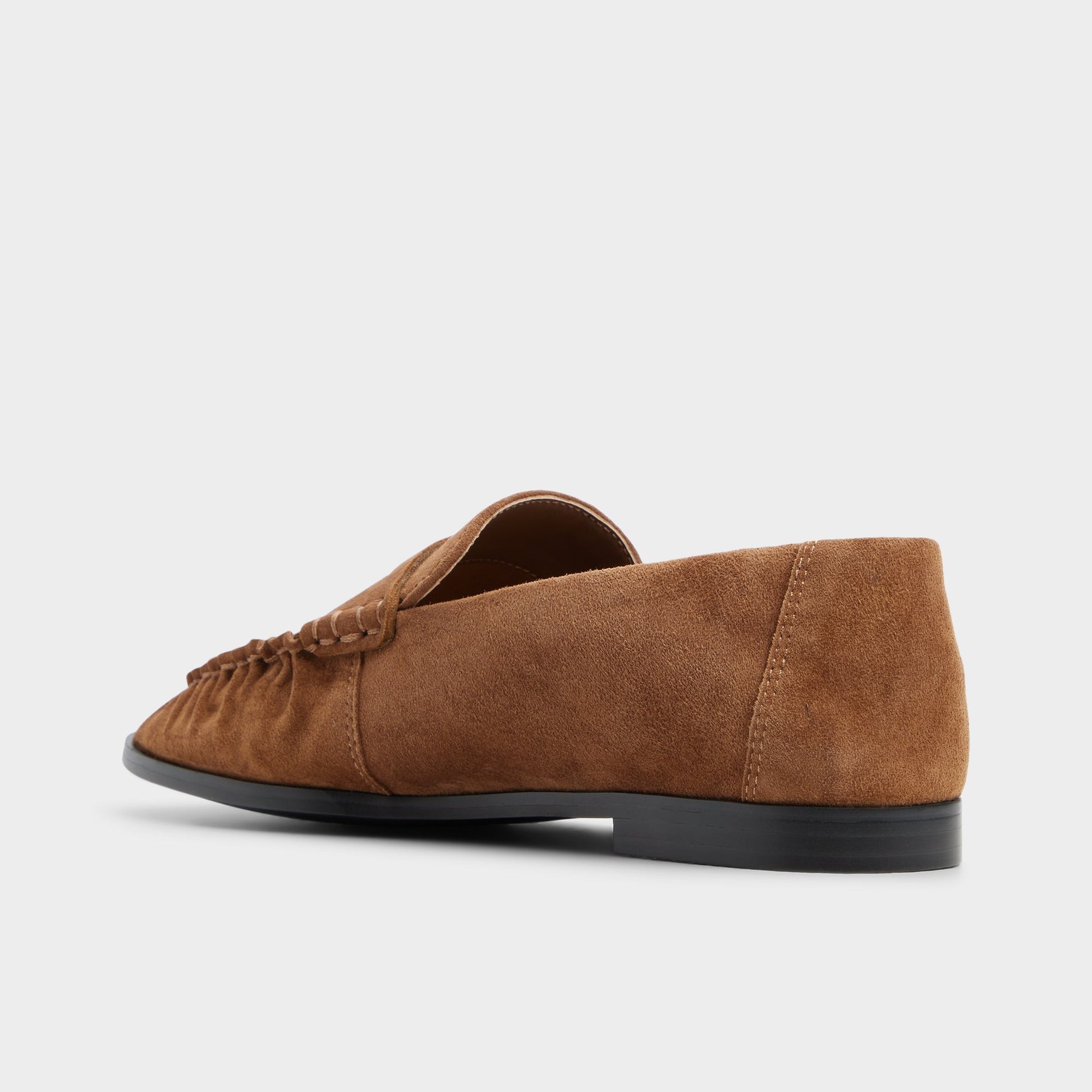 Vue latérale de Brun clair Veviane Mocassin