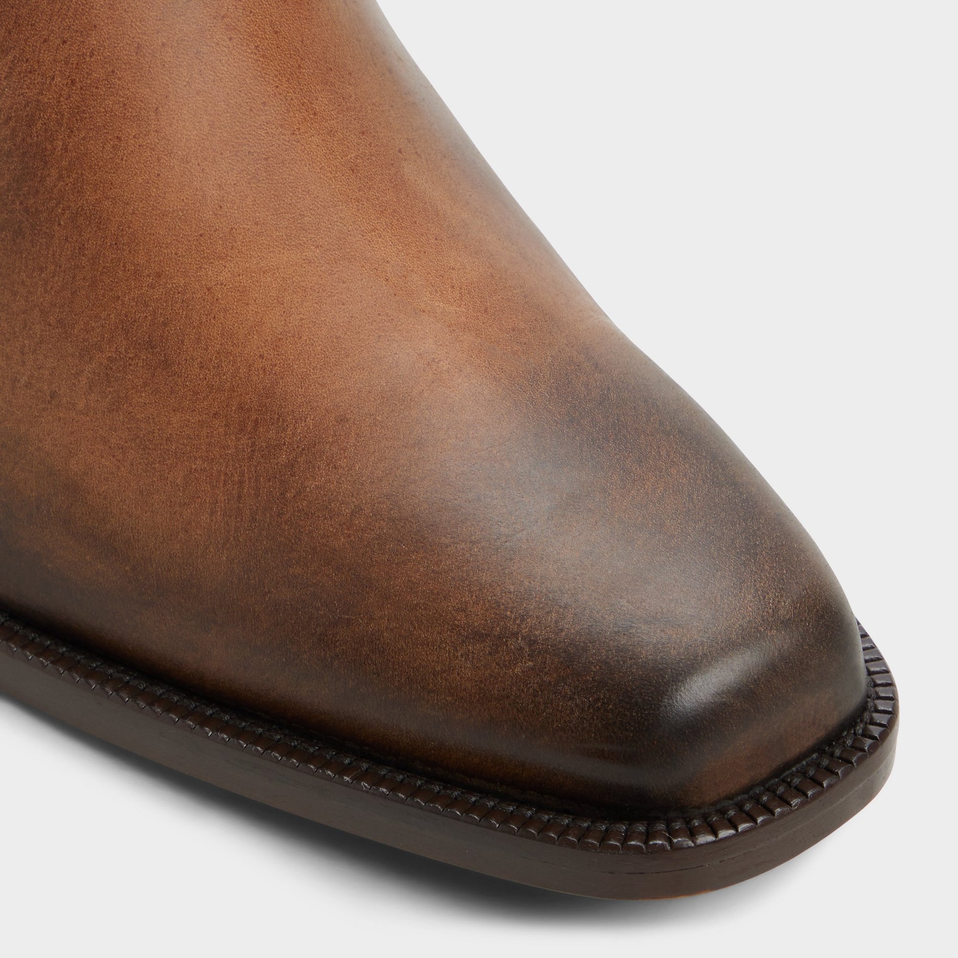 Close-up of the Brown Renald Ankle boot