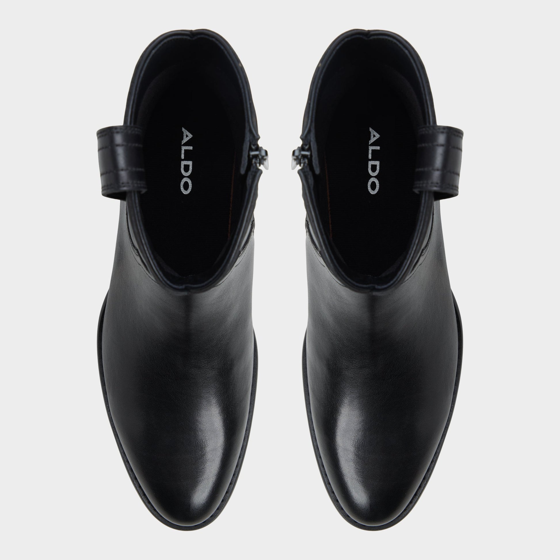 Vue de dessus de la Noir Wylie Botte western