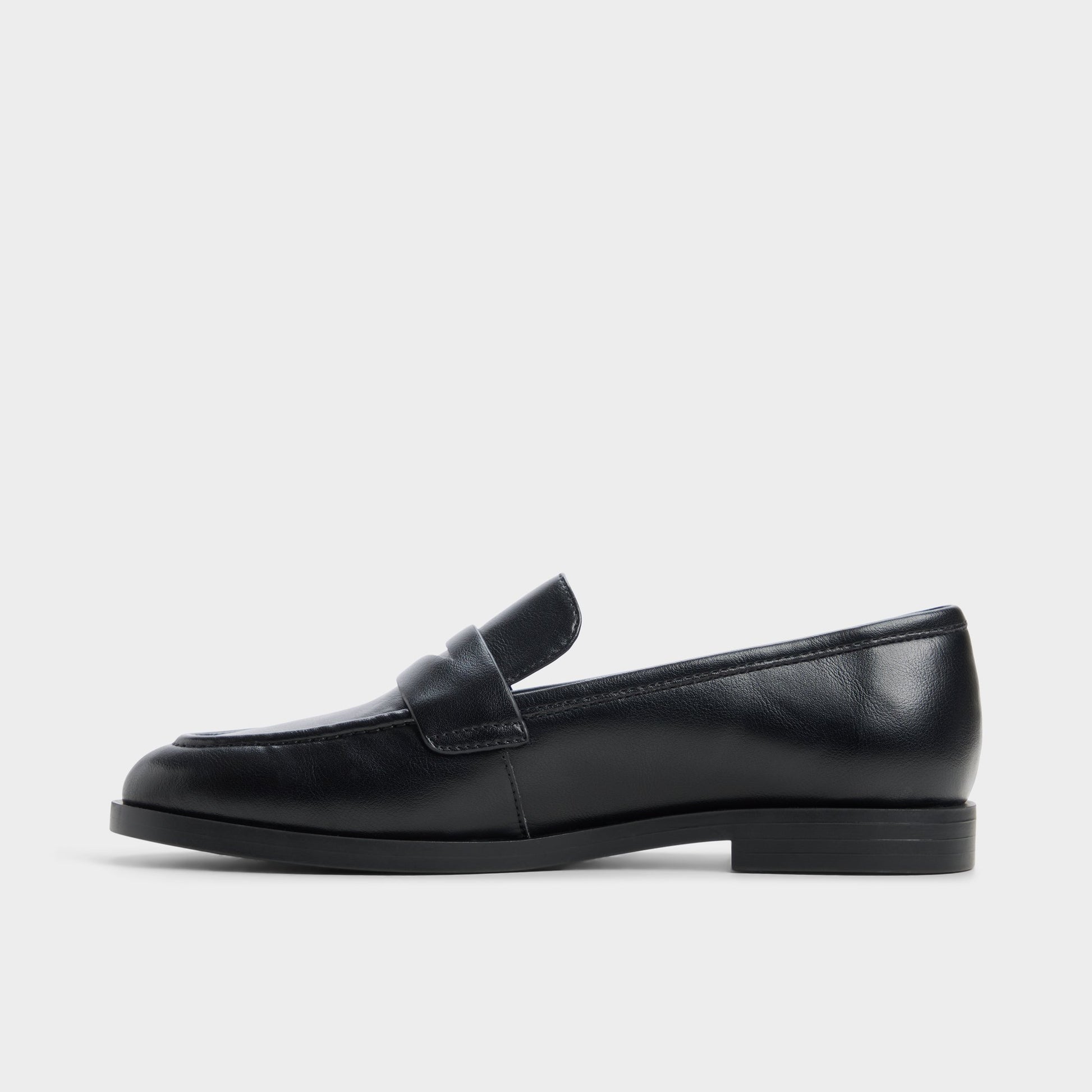 Side view of Other black Adaladar Loafer