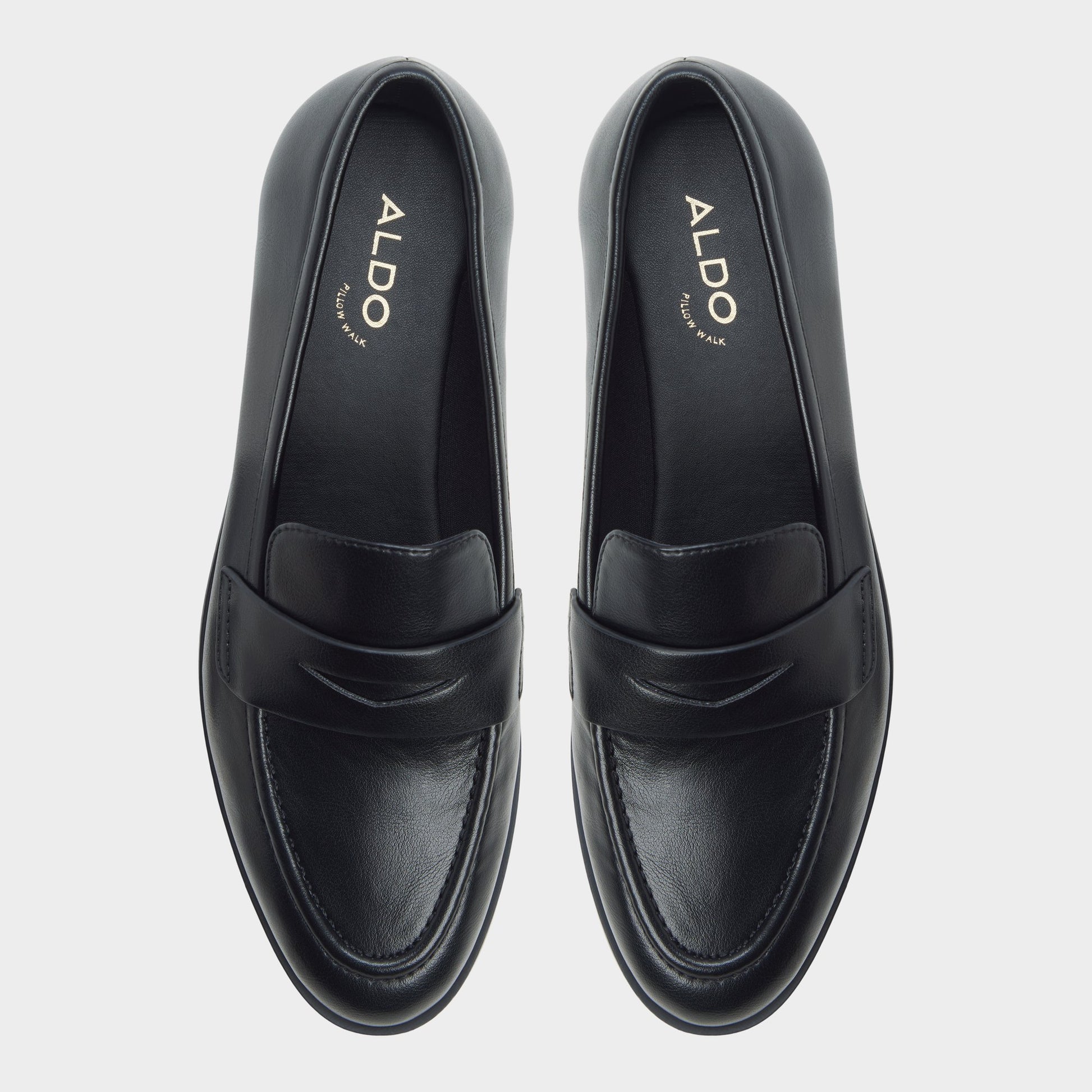 Top-down view of the Other black Adaladar Loafer