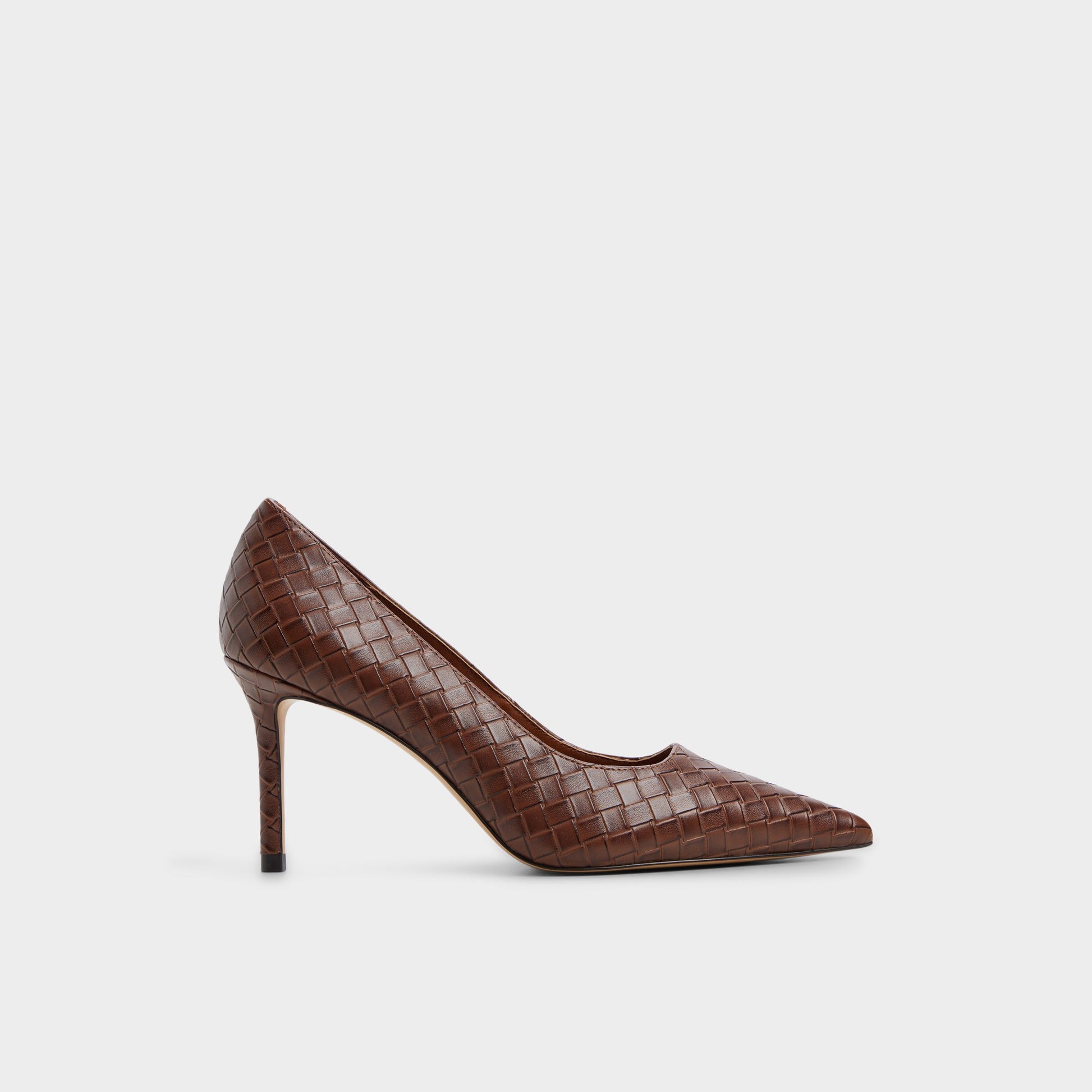 Main View of Dark brown Somaya Pump for Womens