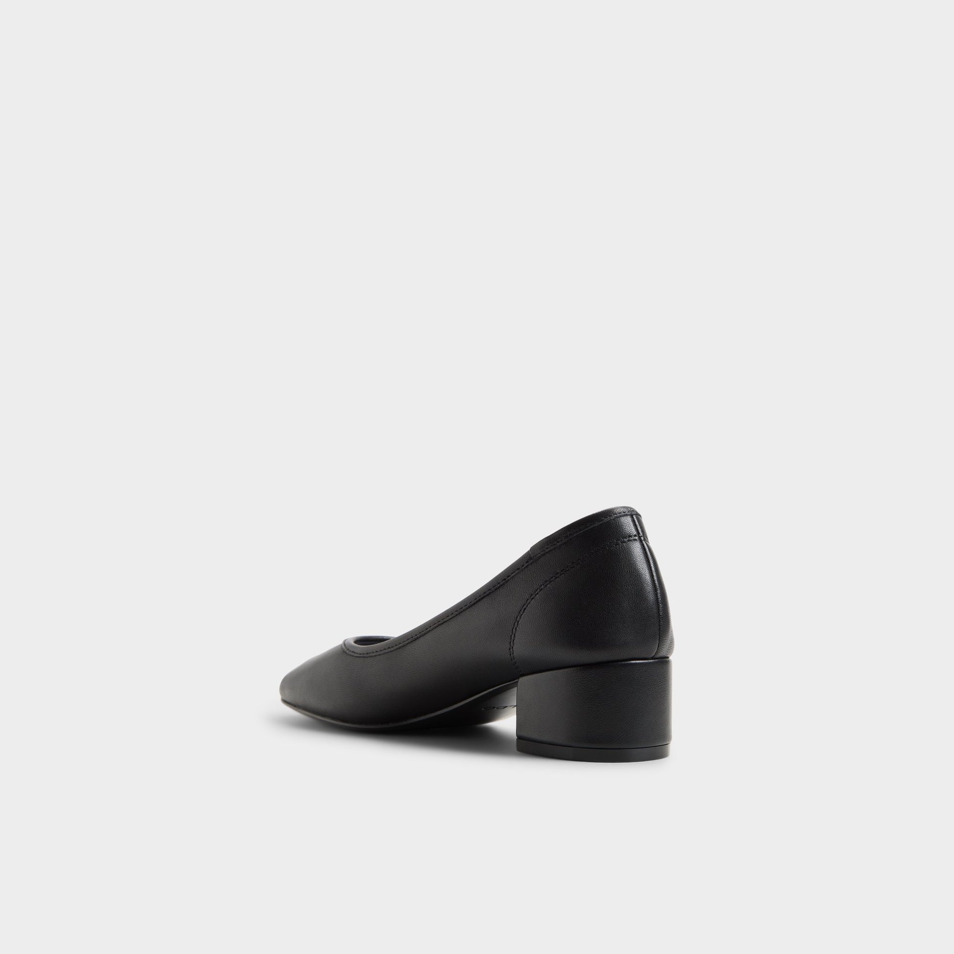 Side view of Black Norrey Ballerina