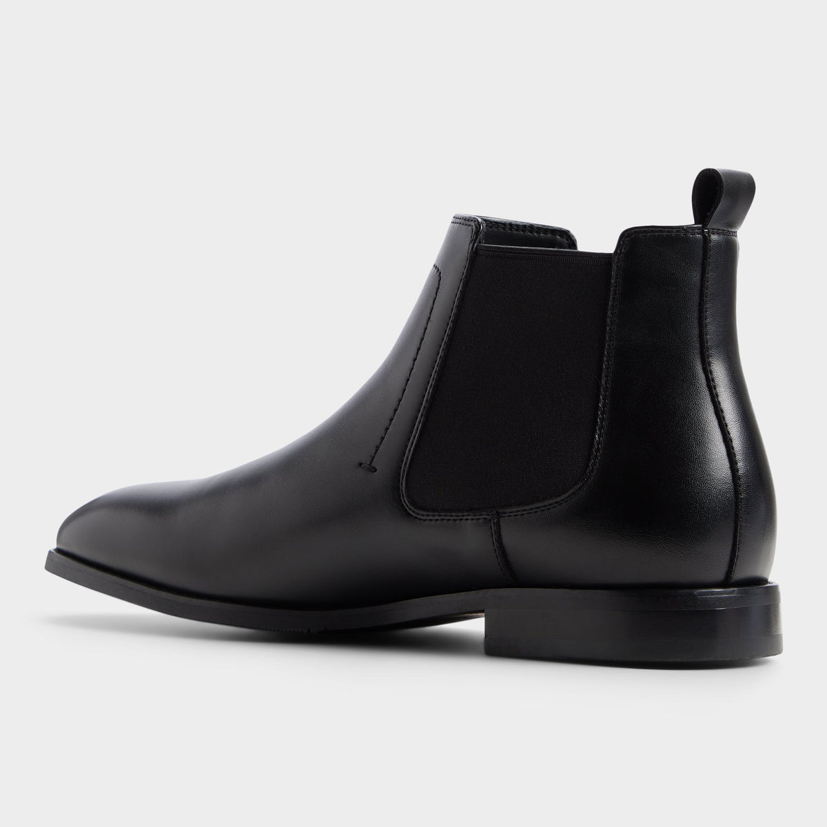 Side view of Black Berny Chelsea boot