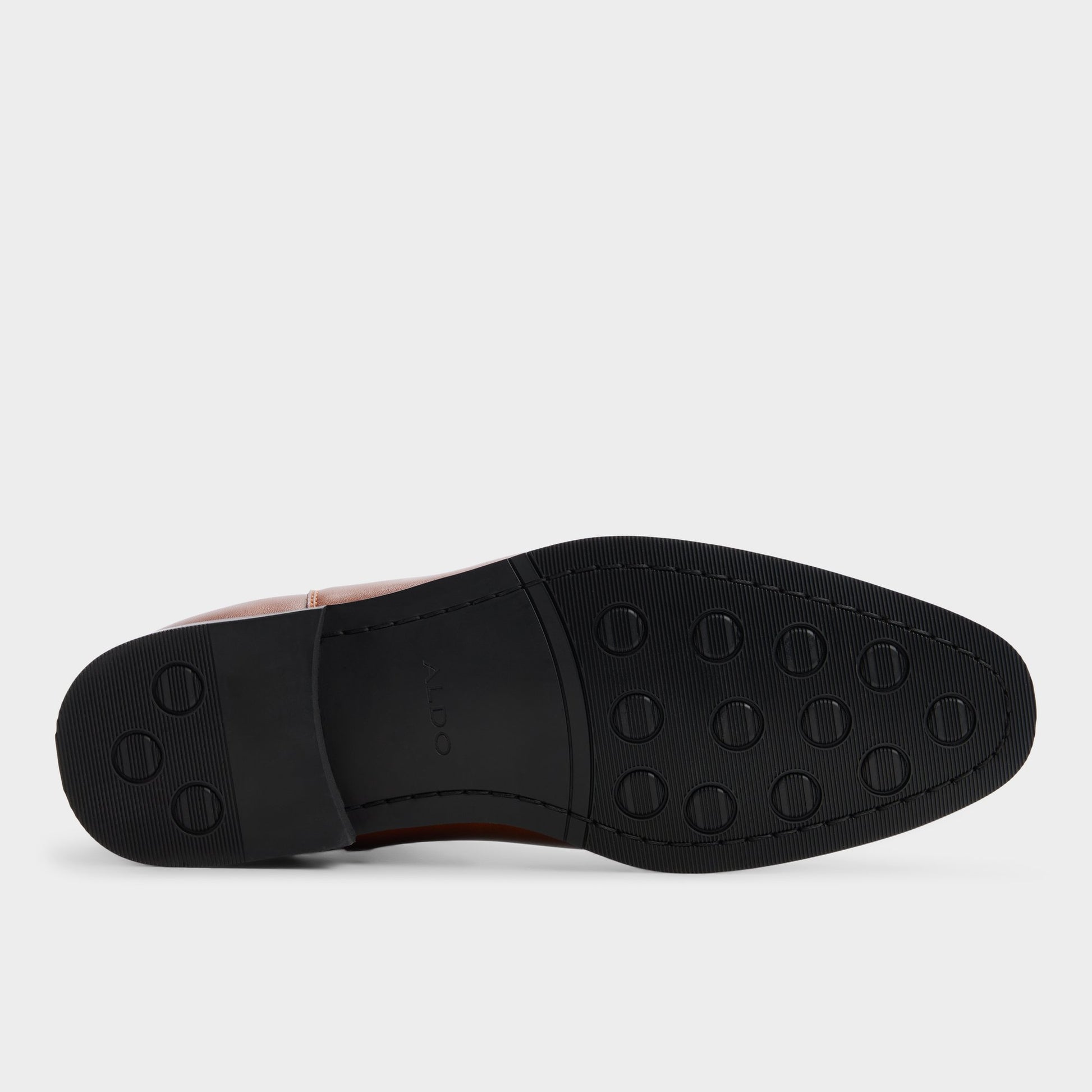 View of Cognac Berny Chelsea boot's sole