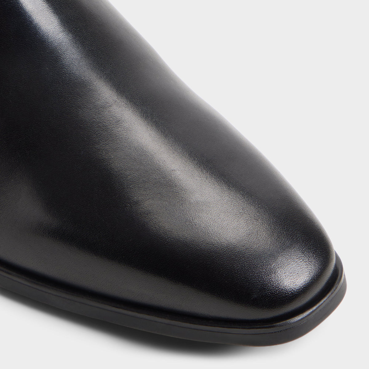 Close-up of the Black Fionno Chelsea boot