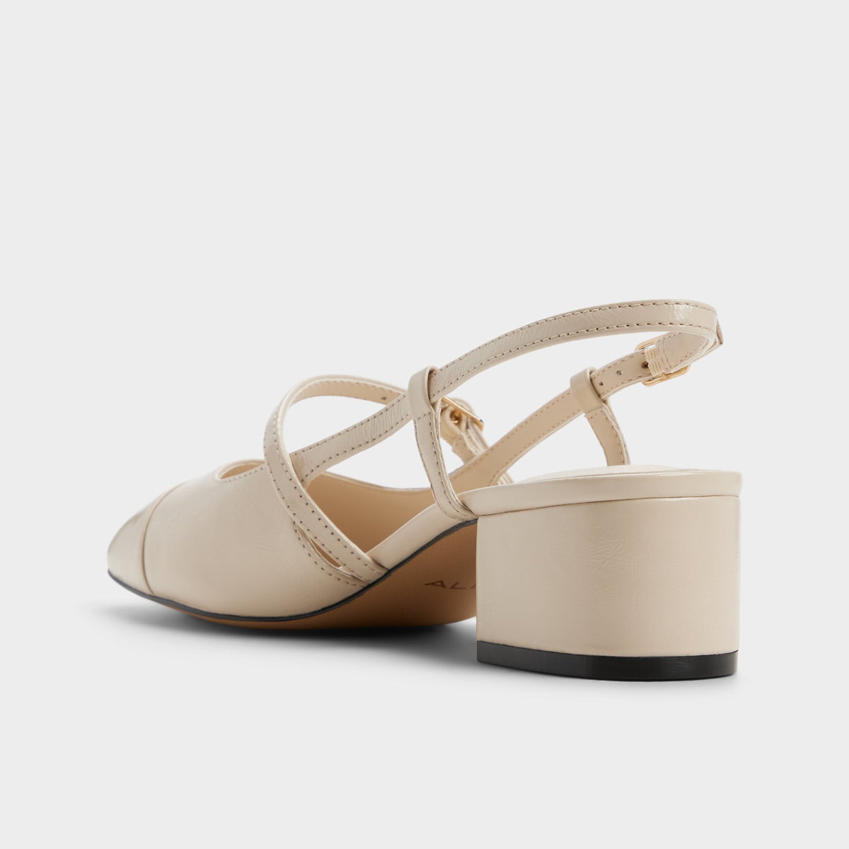 Vue latérale de Other white Pensay Talon haut à bride arrière