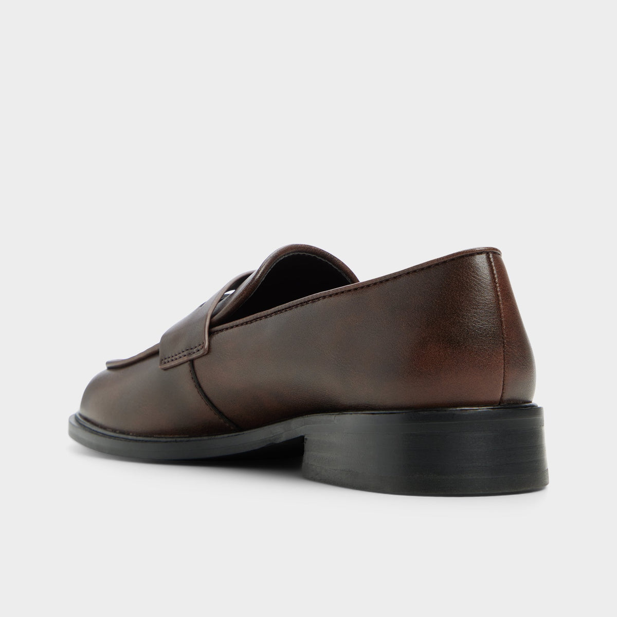 Side view of Medium brown Valera Loafer