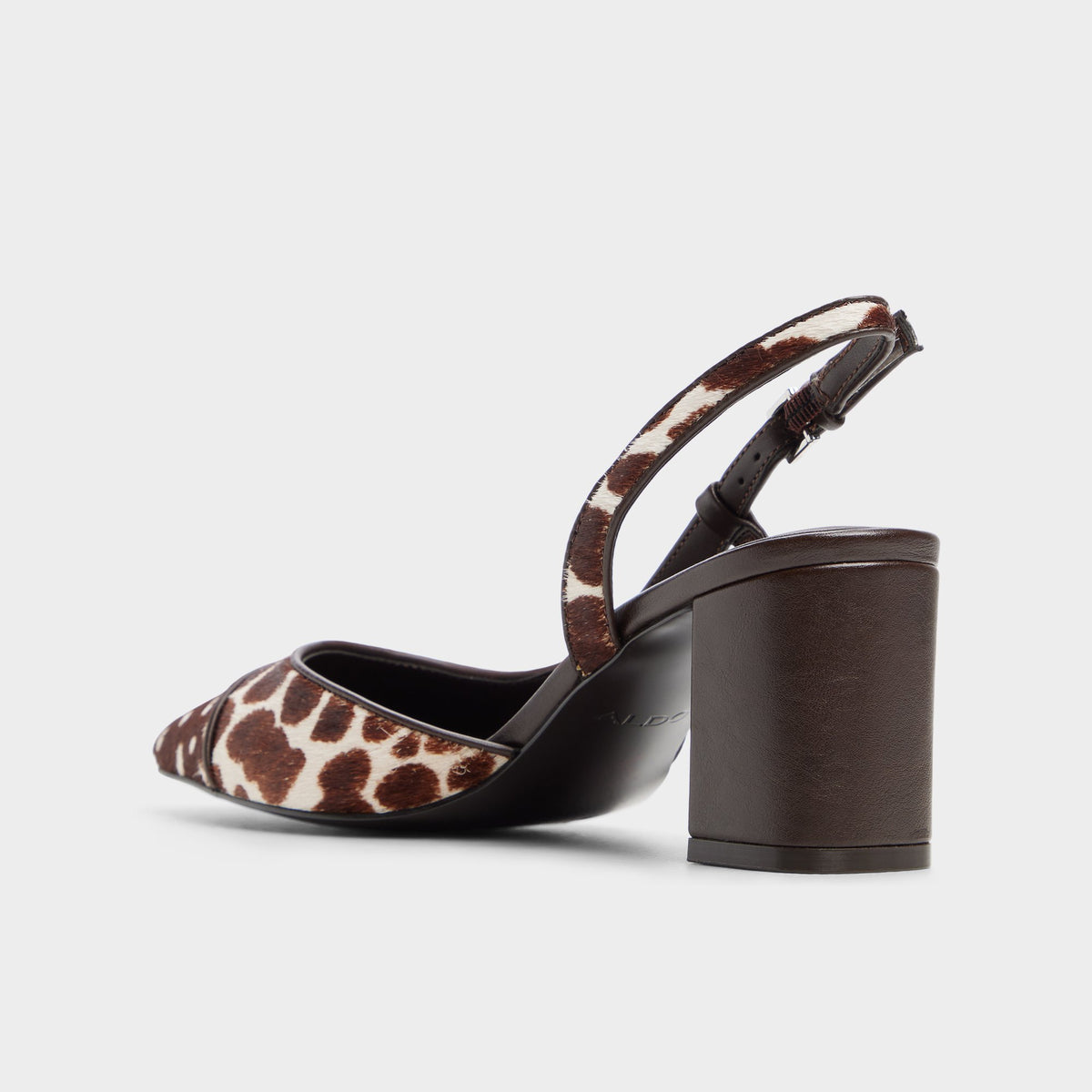 Vue latérale de Brown multi Emanuelle