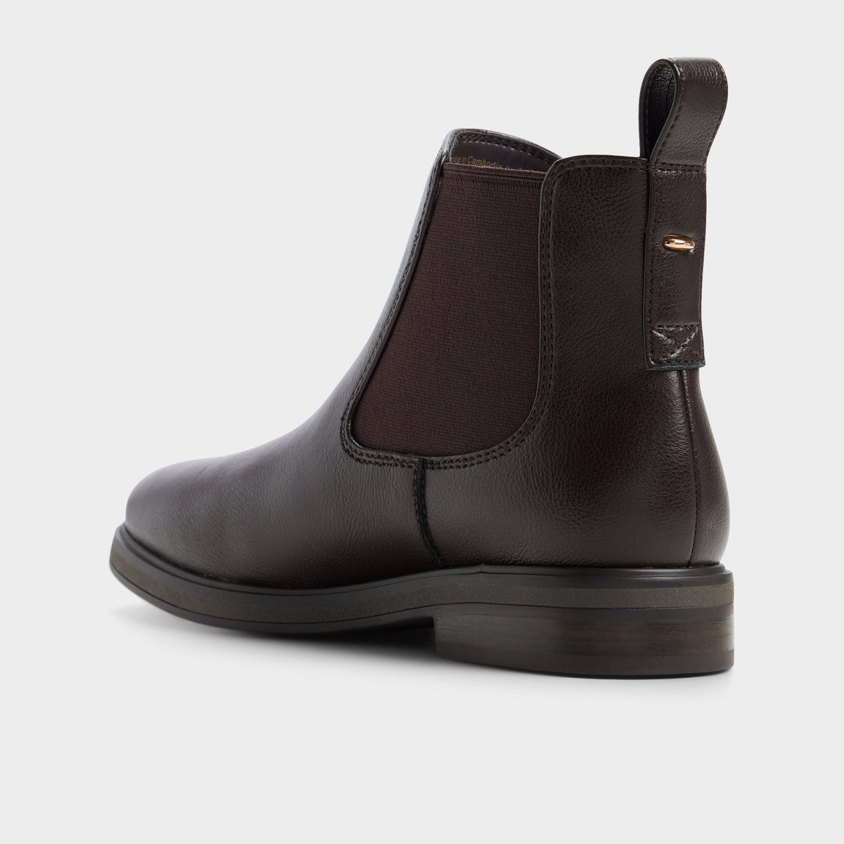 Side view of Dark brown Chellsey