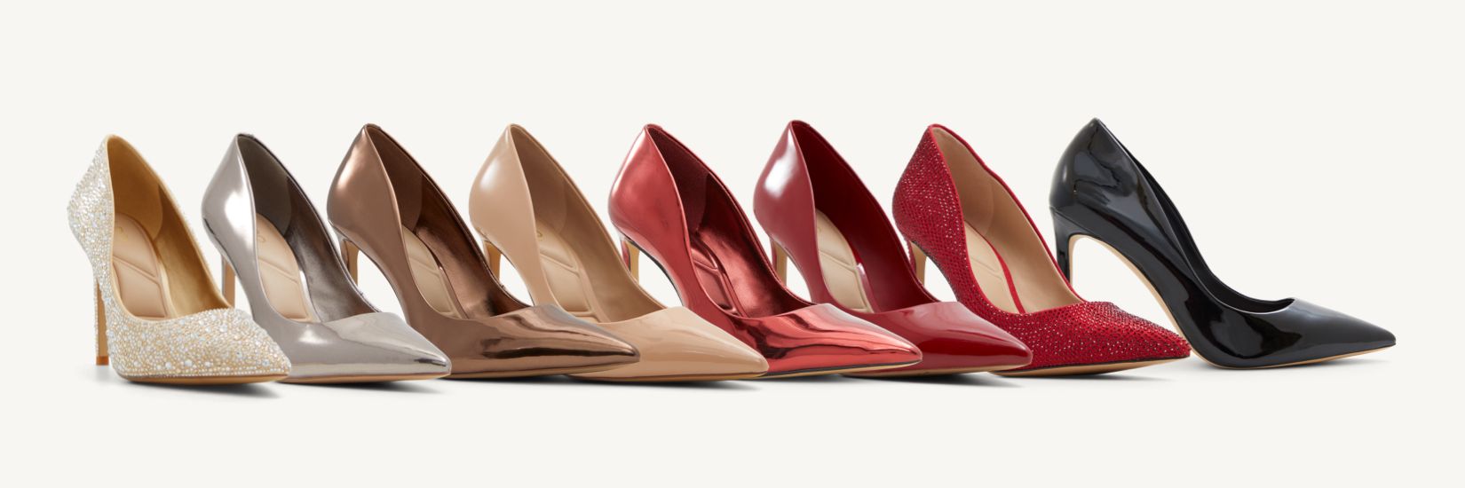 Cluster of women's Stessy pumps